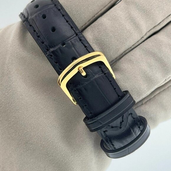 Rolex Oyster Precision 18k Yellow Gold Silver Dial 34mm Automatic Mens Watch - Picture 6 of 8